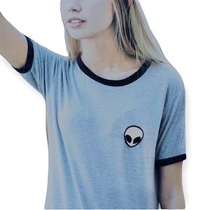 Alien Crop Top